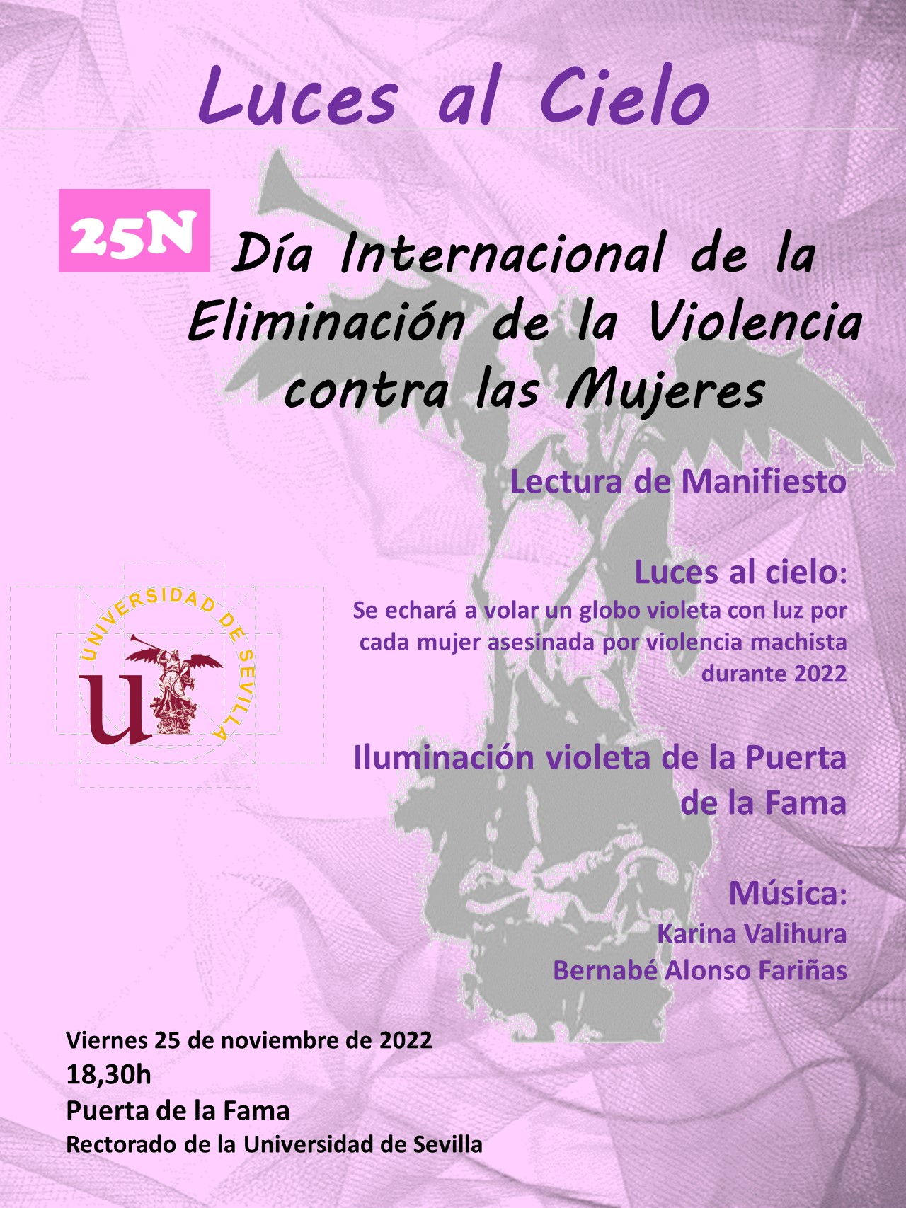 Campaña 25N – Día Internacional de la Eliminación de la Violencia contra  las Mujeres – Unidad para la Igualdad